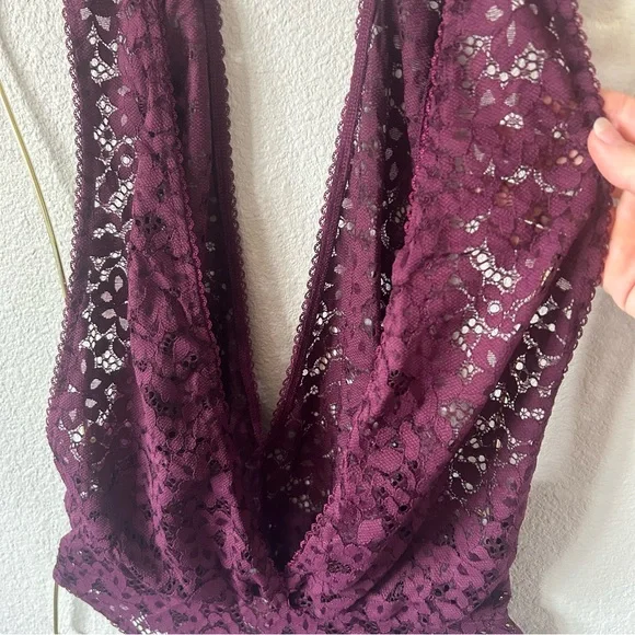 Victoria’s Secret Plunge Lace Teddy Bodysuit - Picture 3 of 6